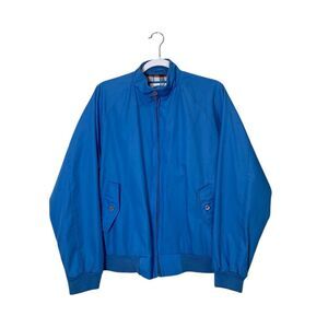 Vintage Avalanche Outerwear Men's Vibrant Blue Bomber Jacket Men's Size M